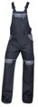 ARDON H8968 Nohavice s náprsenkou ARDON® COOL TREND čierne
