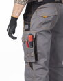 ARDON H9120 Nohavice do pása ARDON® VISION 02 sivo-oranžové predĺžené