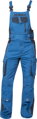 ARDON H9164 Nohavice s náprsenkou ARDON® VISION 03 sv.modp-tm.modré predĺžené