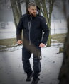 ARDON H9178 Zimná softshellová bunda ARDON® VISION pánska, čierno-oranžová