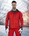ARDON H9503 Blúza ARDON® PRE100 01 červeno-čierna