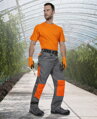 ARDON H9601 Nohavice do pása ARDON® 2STRONG 02 sivo-oranžové