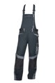 ARDON H9719 Nohavice s náprsenkou ARDON® R8ED+ čierno-sivé predĺžené