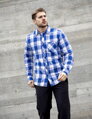 ARDON H9752 Košeľa ARDON® OPTIFLANNELS kráľovská modrá