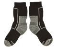 TREK Sock black/grey