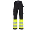 REFLECTOS Trousers black/yellow