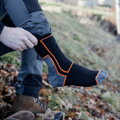 TREK Sock black/orange