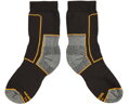 TREK Sock black/orange