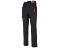 FORCE Trousers black/red
