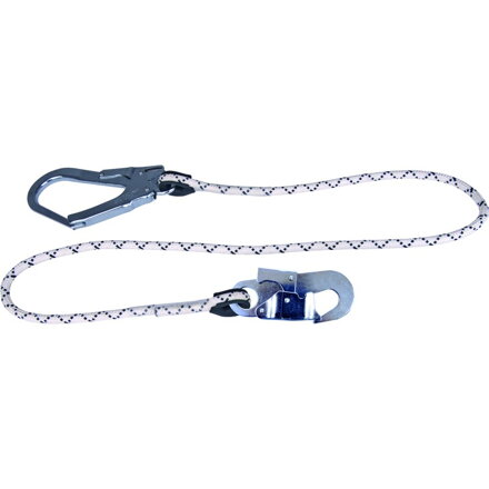 Spletané lano s hákmi LO047150AD, 1,5 m