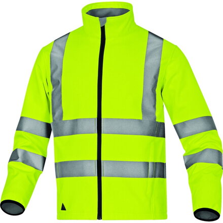 Softshellová bunda LEGA, fluorescenčná žltá