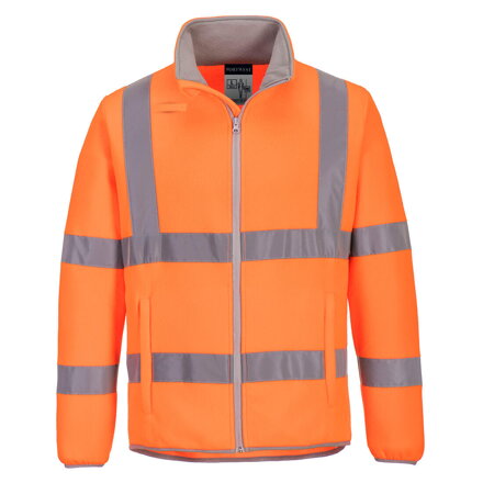 EC70 Eco Hi-Vis fleecová bunda