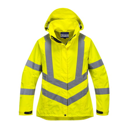 Dámska priedušná bunda do dažďa Hi-Vis