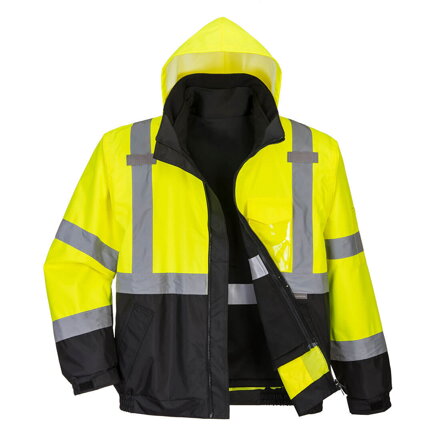 Hi-Vis 3 v 1 Premium bomber
