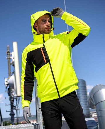 ARDON H2373 Zimná softshellová bunda ARDON®CITYCONIC®Hi-vis žltá S