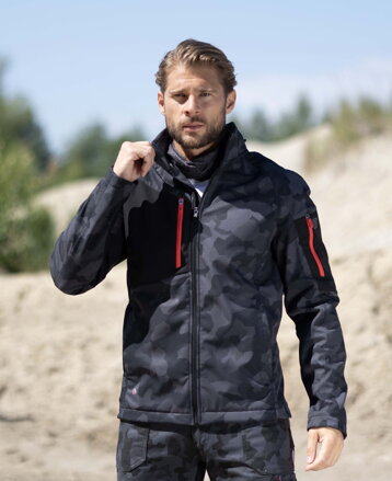 ARDON H6696 Softshellová bunda ARDON®CREATRON®CAMO Čierna S ARDON H6696 Softshellová bunda ARDON®CREATRON®CAMO Čierna S