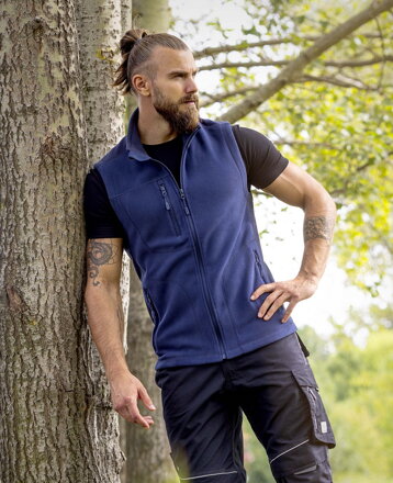 Pánska vesta fleece ARDON® MARTIN tmavomodrá