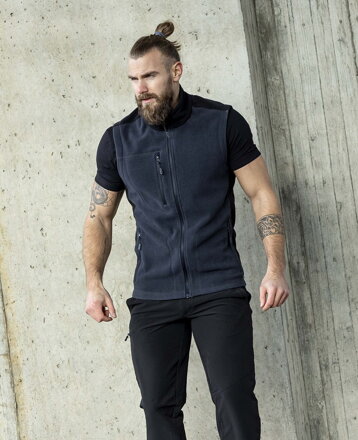 Pánska vesta fleece ARDON® MARTIN antracitová