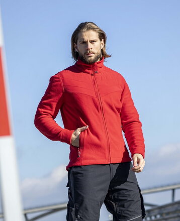 Mikina ARDON® SOFTFLEECE® COMBO červená