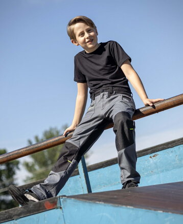 Detské nohavice ARDON® 4Xstretch®  sivé