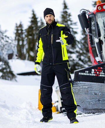 Blúza ARDON® NEON WINTER čierno-žltá