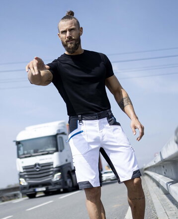 Šortky ARDON® 4Xstretch®  biele
