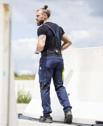 Nohavice s náprsenkou ARDON® 4Xstretch®  tmavomodré