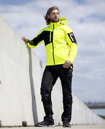 Softshellová bunda ARDON®CITYCONIC® Hi-viz žltá 