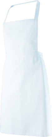 ARDON H7021 Zástera keprová s náprsenkou ARDON®AMY biela