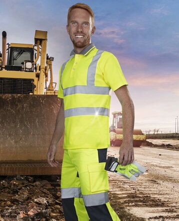 Polokošeľa hi-viz žltá ARDON® REF201