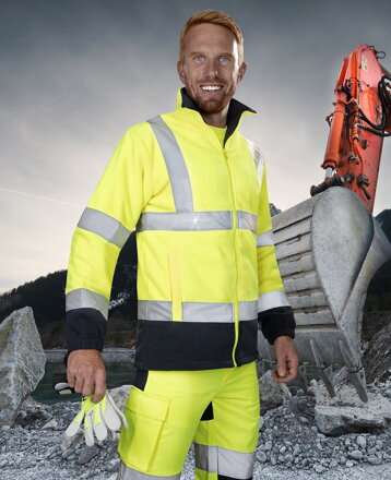 Mikina flísová hi-viz ARDON® REF401 žltá