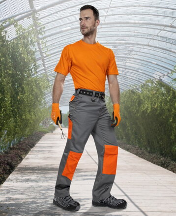 Nohavice do pása ARDON® 2STRONG 02 sivo-oranžové