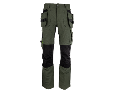 EREBOS Trousers green/black