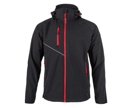 FORCE Jacket black/red