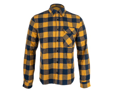 PIPPO Shirt ocher/blue