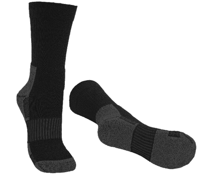 MERINO TREK Sock black
