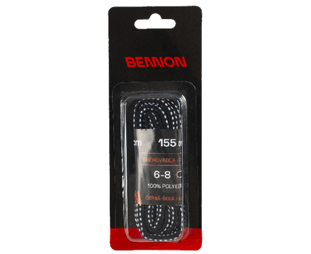 Laces Black-Grey Box 155 cm