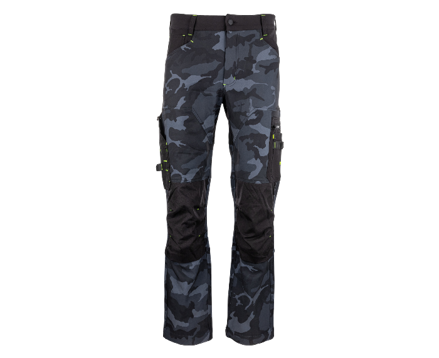 CAMOS Trousers black/grey
