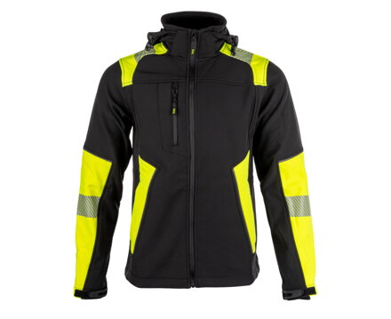 REFLECTOS Jacket black/yellow