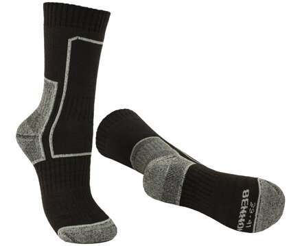 TREK Sock black/grey