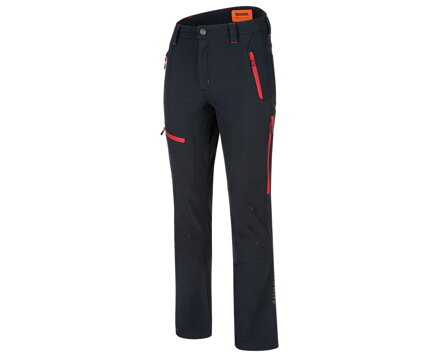 FORCE Trousers black/red