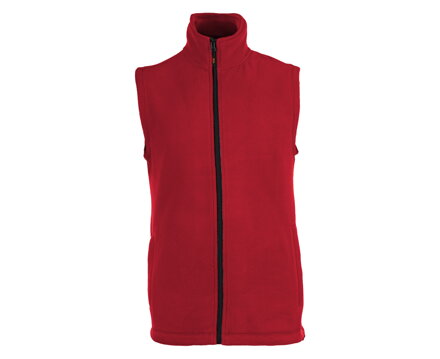 FLEECE Vest red