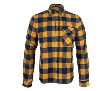 PIPPO Shirt ocher/blue