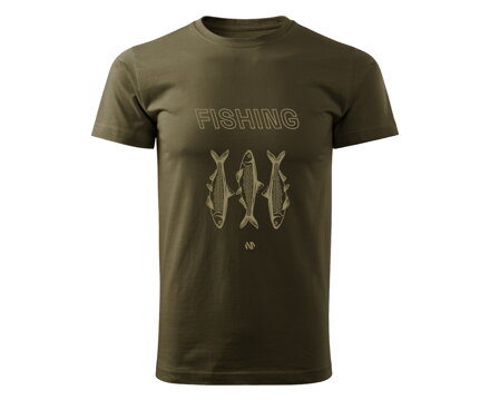 FISHING Short Sleeve T-Shirt green