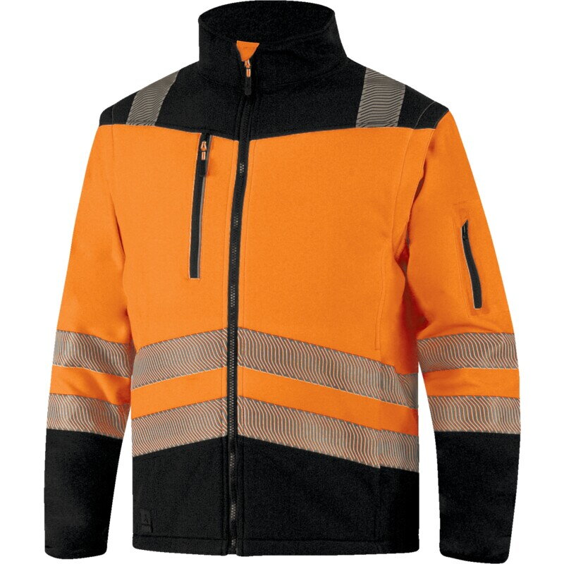 SOFTSHELL SOCCIAHV, ORANŽOVÁ SOFTSHELL SOCCIAHV, ORANŽOVÁ
