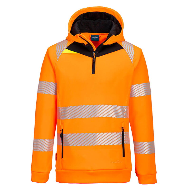 DX4 Hi-Vis 1/4 zips mikina