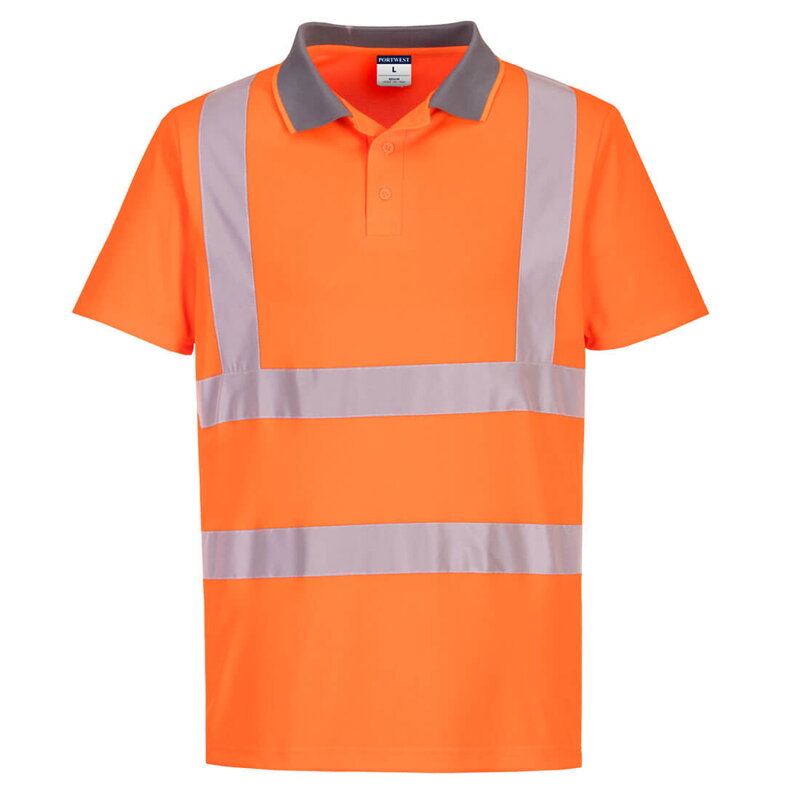 Eco Hi-Vis L/S Polo (6 balenie)