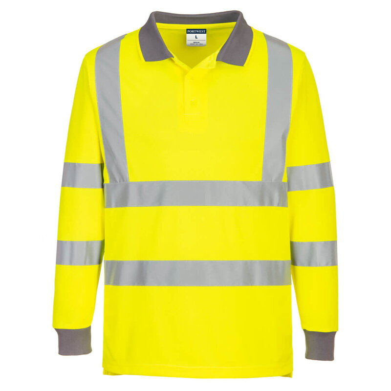 EC11 Eco Hi-Vis L/S Polo (6 balení)