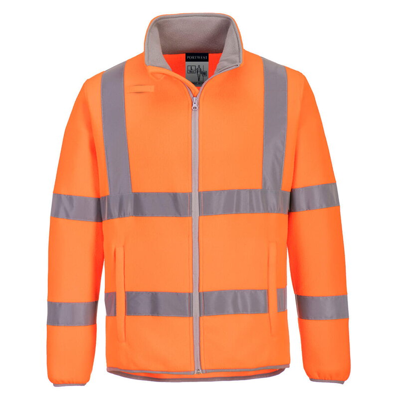 EC70 Eco Hi-Vis fleecová bunda