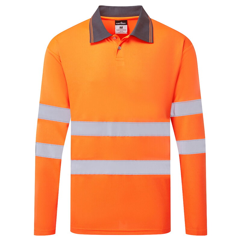 ES1 Essential Hi-Vis polo tričko L/S